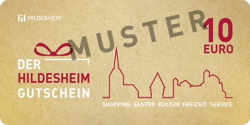 Artikelbild 1 des Artikels Hildesheim Gutschein 10 €