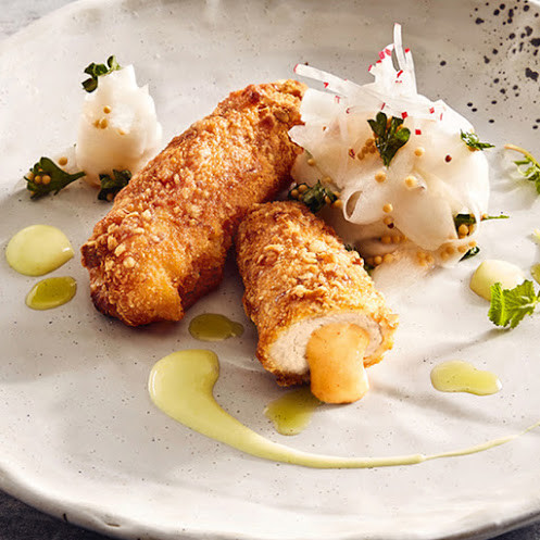 Artikelbild 1 des Artikels Schnitzelröllchen Obazda