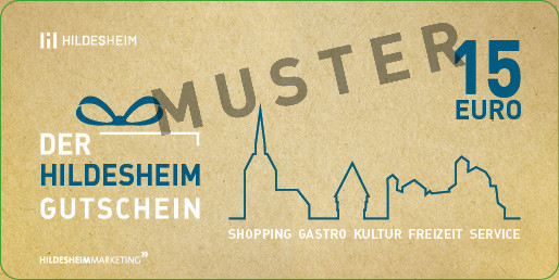 Artikelbild 1 des Artikels Hildesheim Gutschein 15 €