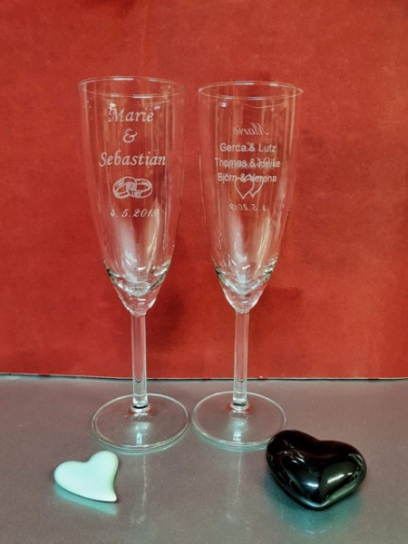 Artikelbild 1 des Artikels Tischkarten als Sektglas