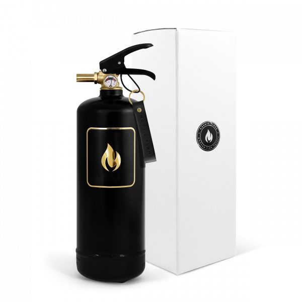 Artikelbild 1 des Artikels Feuerlöscher Nordic Flame 2 kg - Schwarz / Gold