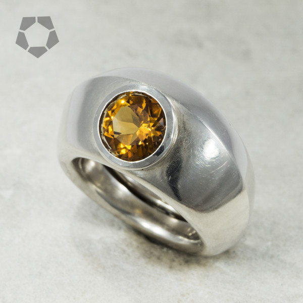 Artikelbild 1 des Artikels Ring mit Citrin