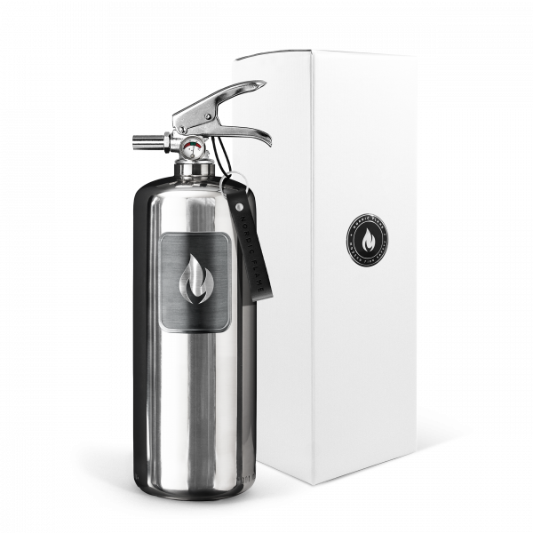 Artikelbild 1 des Artikels Feuerlöscher Nordic Flame 2 kg - Steel Edition