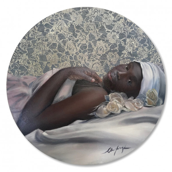 Artikelbild 1 des Artikels GIRL WITH WHITE ROSES | CHRISTA MYBURGH